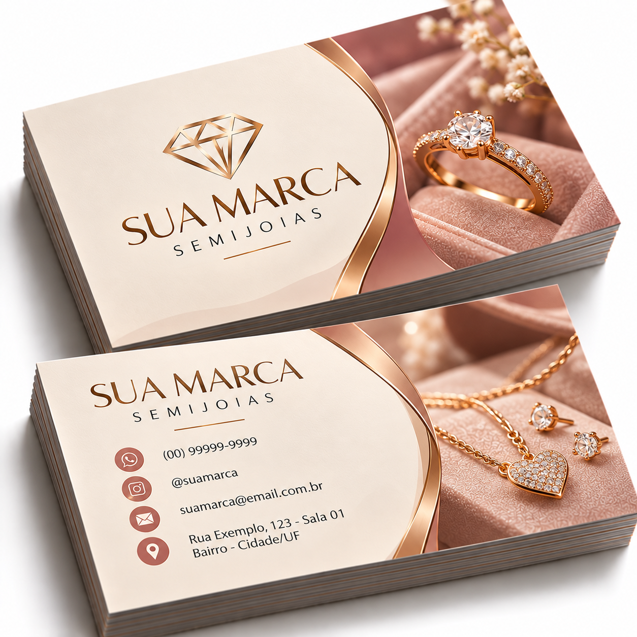 Mockup Luxuoso de Semijoias em Tons Rose╠ü-1